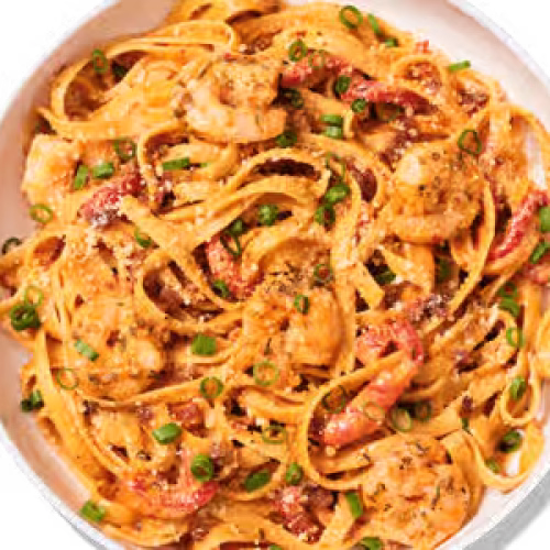 Cajun Shrimp Fettuccine