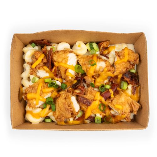cheesy mac chicken box