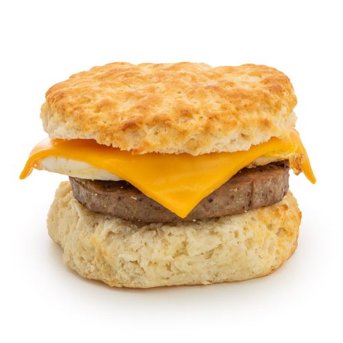 Sausage Egg and Cheese Biscuit